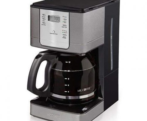 Mr. Coffee 12 Cup Programmable Coffee Maker with Auto Pause, Stainless Steel Review