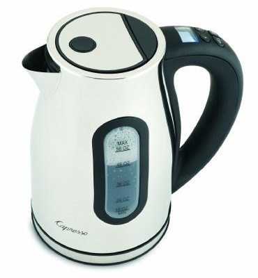 Capresso Water Kettle H2O Pro, Stainless Steel/Polished Chrome, 56-Ounce by Jura-Capresso Review