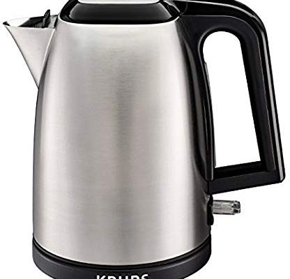 KRUPS BW3110 SAVOY Manual Electric Kettle with Auto Shut Off and Brushed Stainless Steel Housing, 1.7-Liter, Silver Review