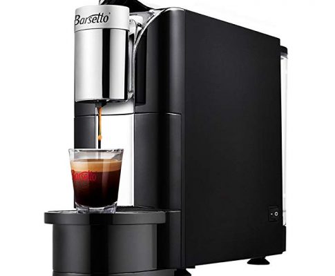 Coffee Brewer Barsetto Espresso Capsule Coffee Maker One Button Single Serve Machine for Home School Office Review