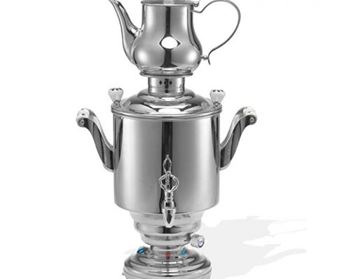 BEEM Romanov III. Stainless Steel Samovar, 5 Liters, Silver Review