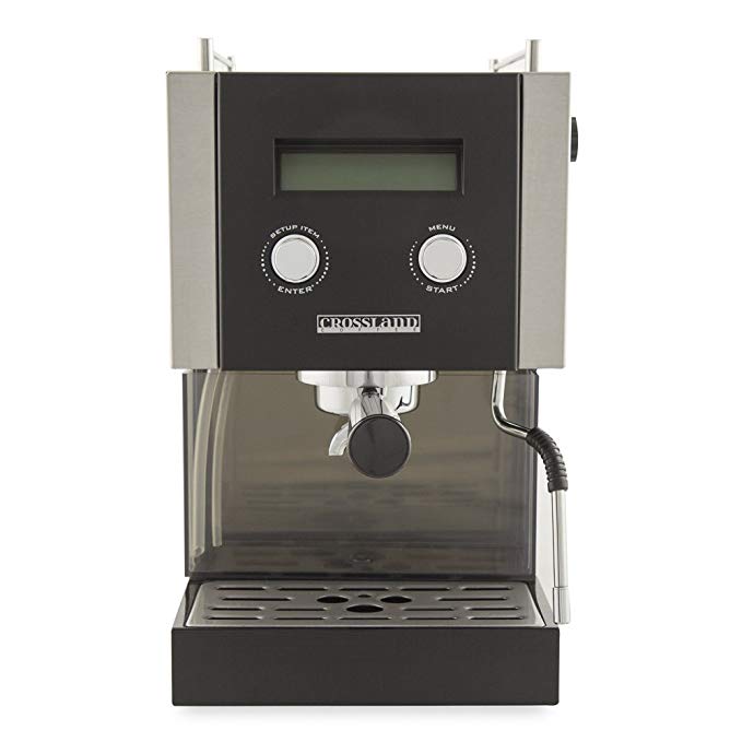 Crossland Coffee CC1 V 2.0 Semi-Automatic Programmable Espresso Machine