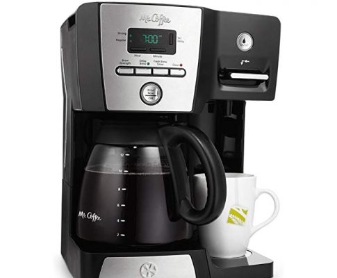 Mr. Coffee BVMC-DMX85 – 12-Cup Programmable Coffeemaker with Integrated Hot Water Dispenser – Black/Chrome Review