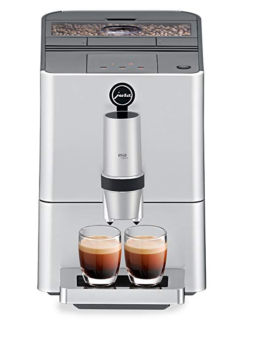 Jura 15106 ENA Micro 5 Automatic Coffee Machine, Silver