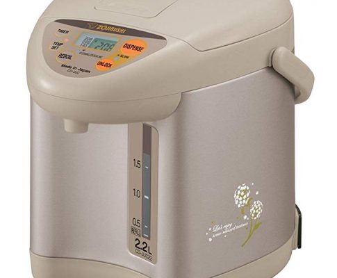 Zojirushi CD-JUC22CT Micom 2.2-Liter Water Boiler and Warmer, Champagne Gold Review