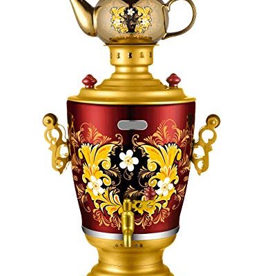 Russian Modern Electric Samovar Teapot Set Art Design | Tea Kettle Teakettle Review