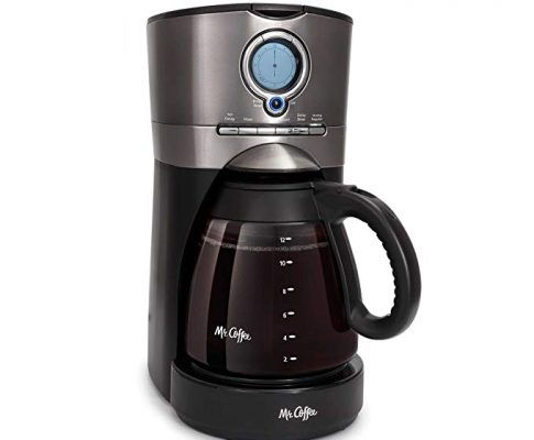 Mr.Coffee 12-Cup Programmable Automatic Coffee Maker in Black/Stainless Steel Review