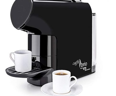 Caffé Brio, Nespresso OriginalLine Capsule Compatible Espresso Maker Machine, STX International Model STX-6000-CB with VTC Dispensing, Auto-Eject Capsule Design, 30 second Brew Time & Eco-Energy Mode Review