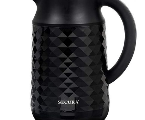 Secura Cool Touch Precise Temperature Control 1.8Qt (7 Cups) Electric Water Kettle (Black) | 1500W Strix Controls | Float Valve Technology | Quick Boil | 8 Pre-sets (Black) Review