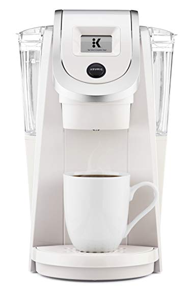 Keurig K250 Single Serve, K-Cup Pod Coffee Maker with Strength Control, Sandy Pearl