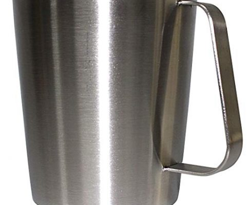 WARRAH Measuring Cup,Good Grips Stainless Steel Measuring Cup with Marking with Handle with Measurement Marks Scale Coffee Milk Jug 1500ml Review