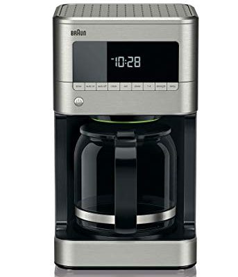 Braun KF7170SI BrewSense Drip Coffeemaker, 12 Cup, Stainless Steel Review