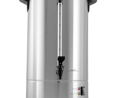 Cafe Amoroso 100 Cup Stainless Steel Coffee Urn – Premium Commercial Double Wall Design – Perfect For Catering, Churches, Banquets, Restaurants – 1 Year Warranty Review