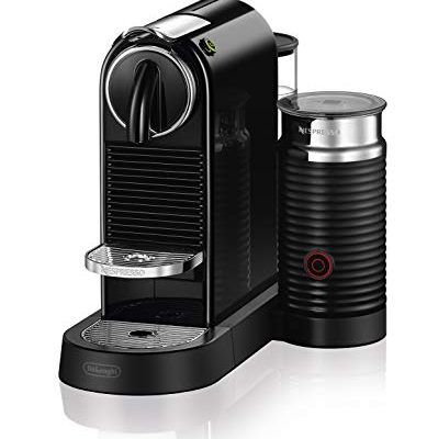 Nespresso CitiZ Original Espresso Machine with Aeroccino Milk Frother Bundle by De’Longhi, Black Review