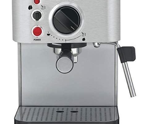 Cuisinart Stainless Steel 1000-Watt 15-Bar Espresso Maker with Stainless Steam Nozzle Built-In Cup Warming Tray Review