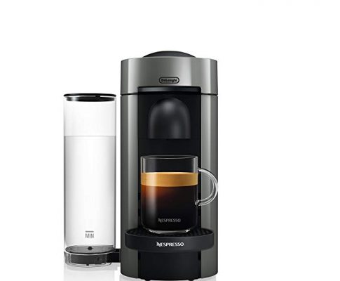 Nespresso VertuoPlus Coffee and Espresso Maker by De’Longhi, Grey Review