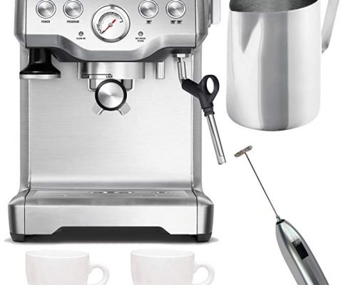 Breville BES840XL Infuser Espresso Machine + Frothing Pitcher, Tiara Cups and Knox Milk Frother Review