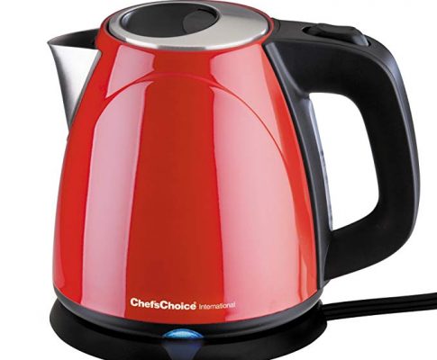 Chef’s Choice 6730002 M673 International Cordless Compact Electric Kettle – Red, 32 oz. Review