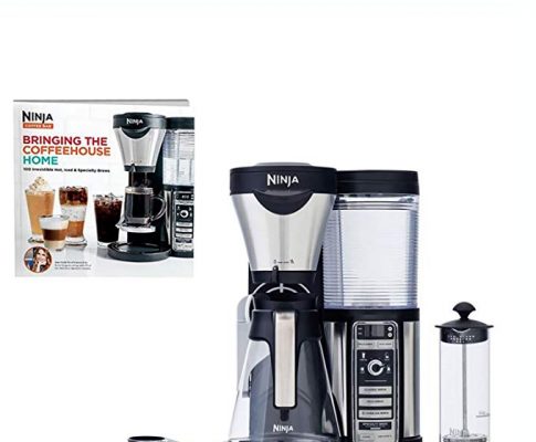 Ninja Coffee Bar Coffee Bar w/Glass Carafe, Frother & 100 Recipe Cookbook CF080W Review