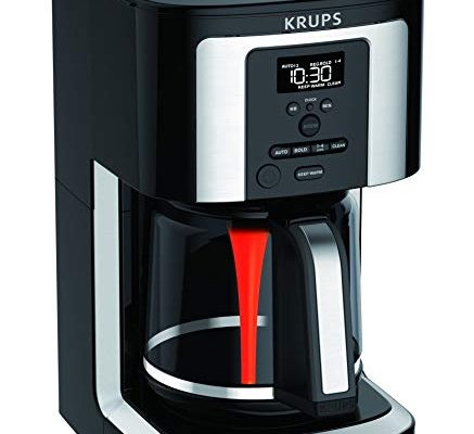 KRUPS 7211002986 Professiona Permanent Gold-Tone fi EC322 Thermobrew, 14-Cup Programme Coffee Maker M1, Black Review