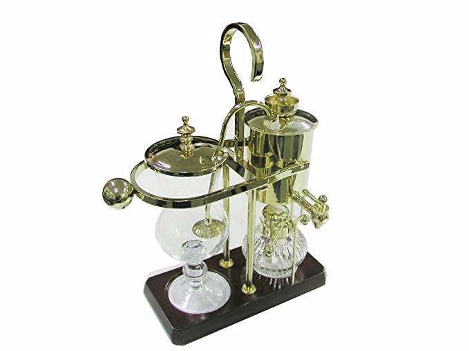 Royal Belgian Balancing Siphon Coffee Maker - Gold