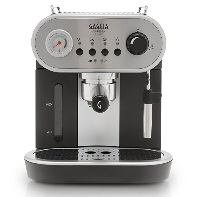 Gaggia RI8525/01 Carezza De Luxe Espresso Machine, Silver