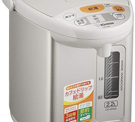 ZOJIRUSHI Automatic Hot Water Dispenser 2.2L Gray CD-WX22-HA Review