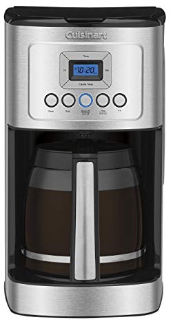 Cuisinart DCC-3200 PerfecTemp Programmable Coffeemaker, 14 Cup, Stainless Steel/Black