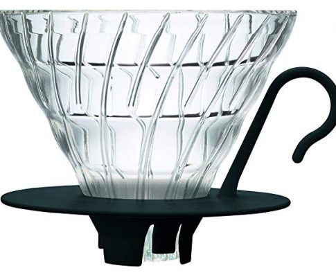 Hario V60 Glass Coffee Dripper, Size 02, Black Review