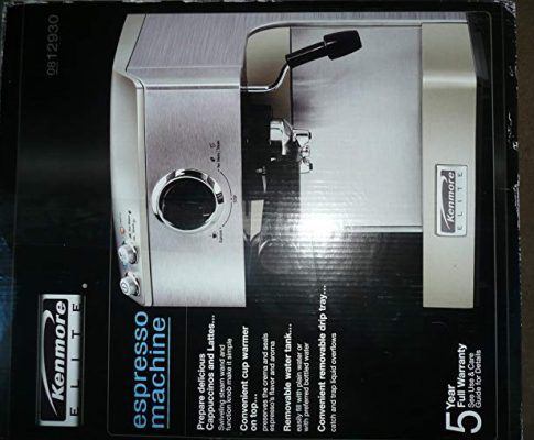 Kenmore Elite Stainless Steel Espresso Machine Review