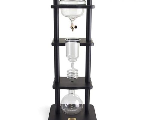 Yama Glass 6-8 Cup Cold Drip Maker Straight Black Wood Review