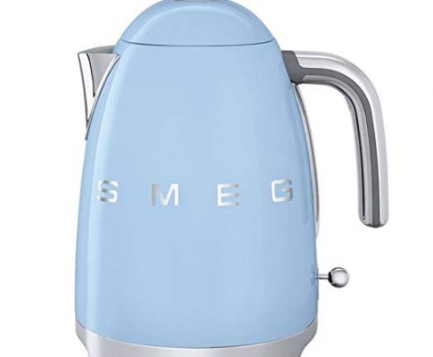 Smeg KLF03PBUS 50’s Retro Style Aesthetic Electric Kettle with Embossed Logo, Pastel Blue Review