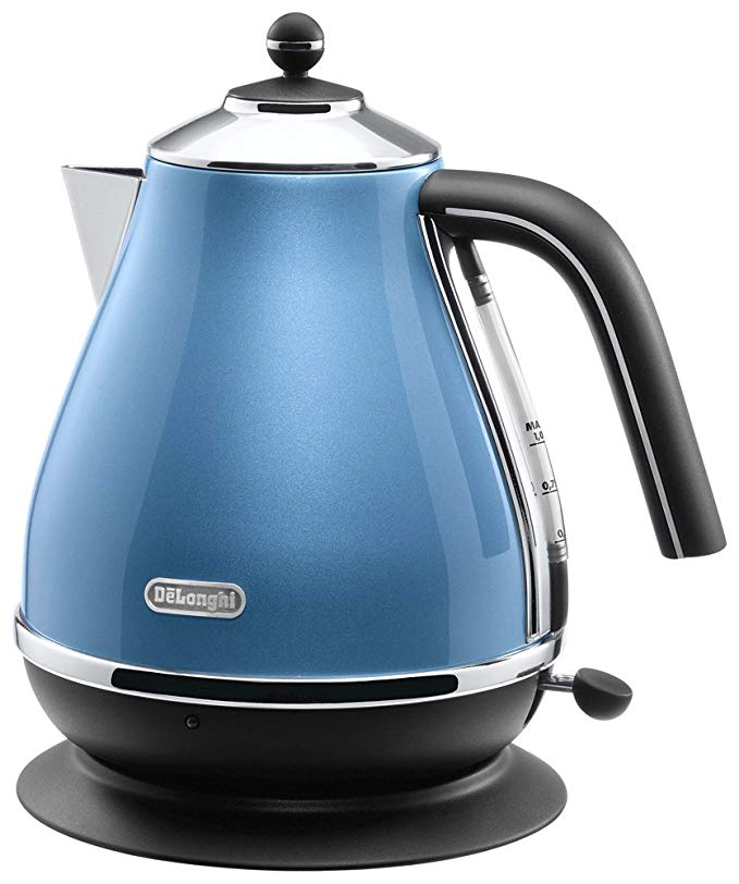 Delonghi icona Collection Electric kettle KBO1200J-B (Blue)【Japan Domestic genuine products】