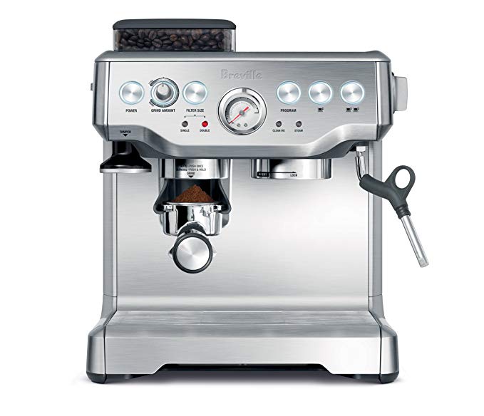 Breville BES860XL Barista Express Espresso Machine with Grinder