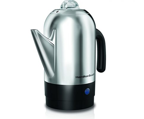 Hamilton Beach 40621R 8 Cup Stainless Steel Percolator, Silver Review