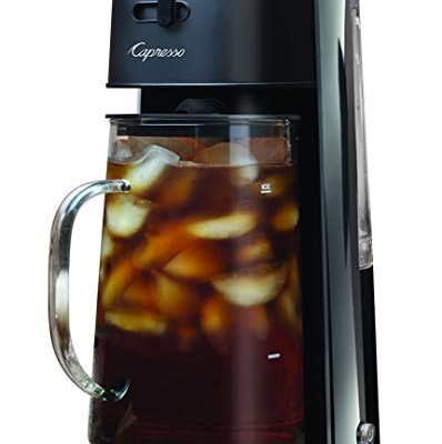 Capresso Iced Tea maker with 80oz Glass Carafe and Removable Water Tank (Black) Review