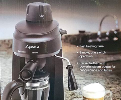 Capresso Steam Espresso & Cappuccino Machine Review