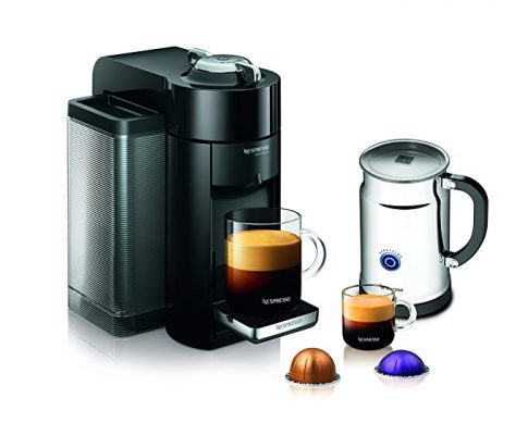 Nespresso A+GCC1-US-BK-NE VertuoLine Evoluo Deluxe Coffee & Espresso Maker with Aeroccino Plus Milk Frother, Black (Discontinued Model) Review