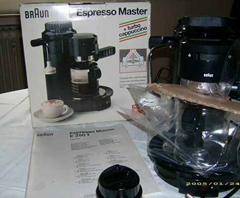 Braun Espresso Master Machine E250T Review